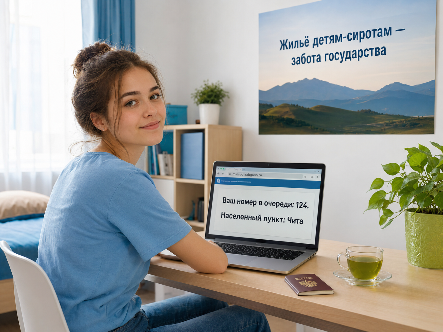 Онлайн-сервис для сирот, которые ждут очереди на жилье